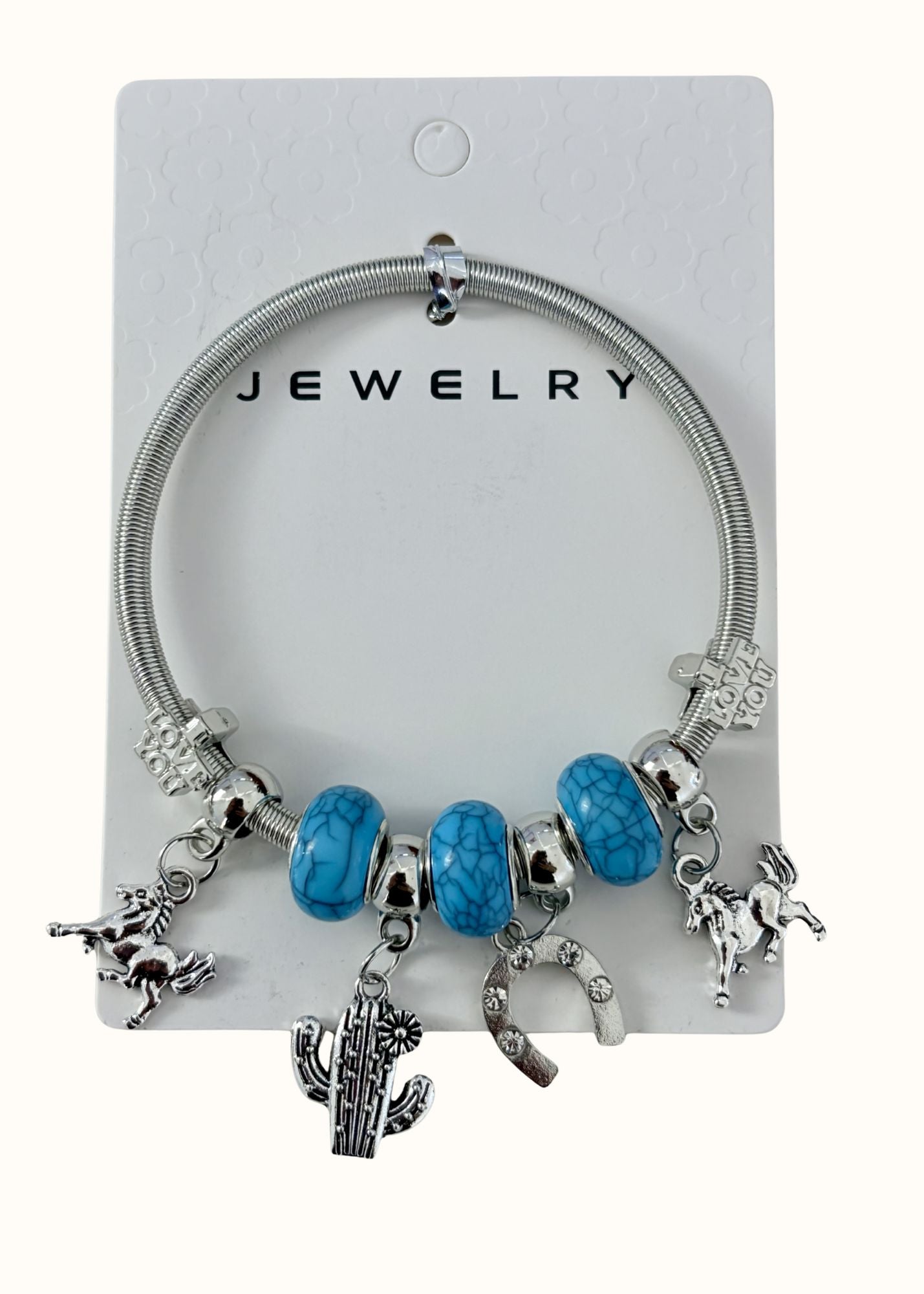 Silver Charm Bracelet